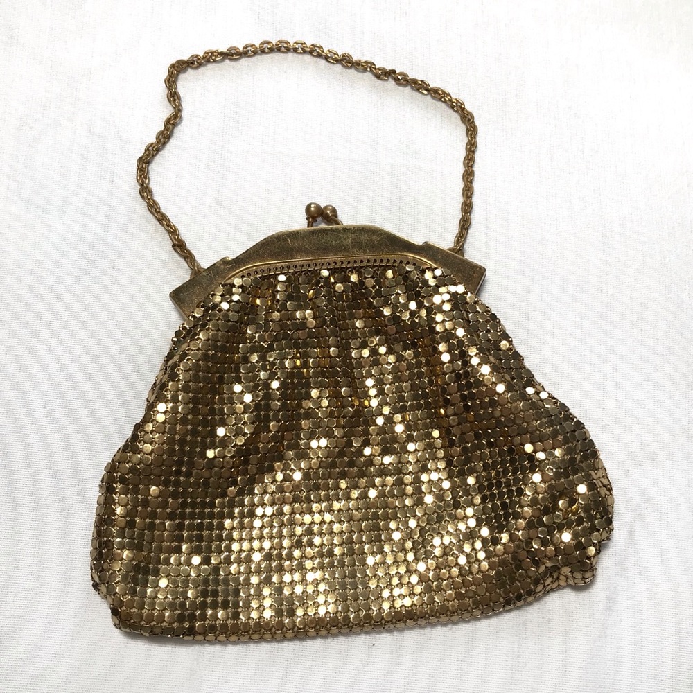 Whiting & Davis | vintage coin-mesh bag